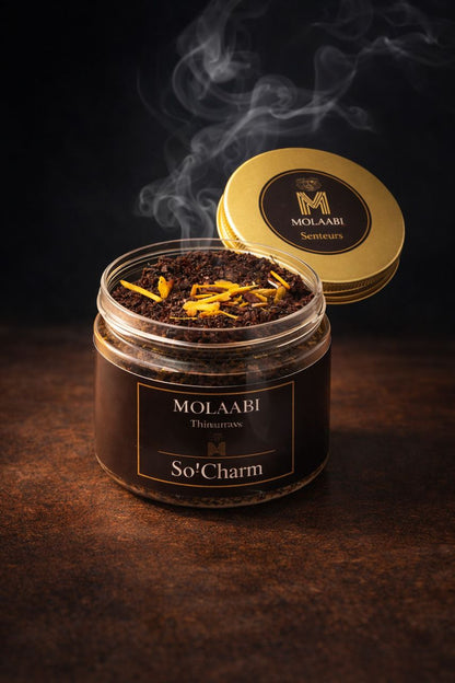Gommage Thiouraye So'Charm Molaabi — Rituel beauté africain 
naturel Sénégal