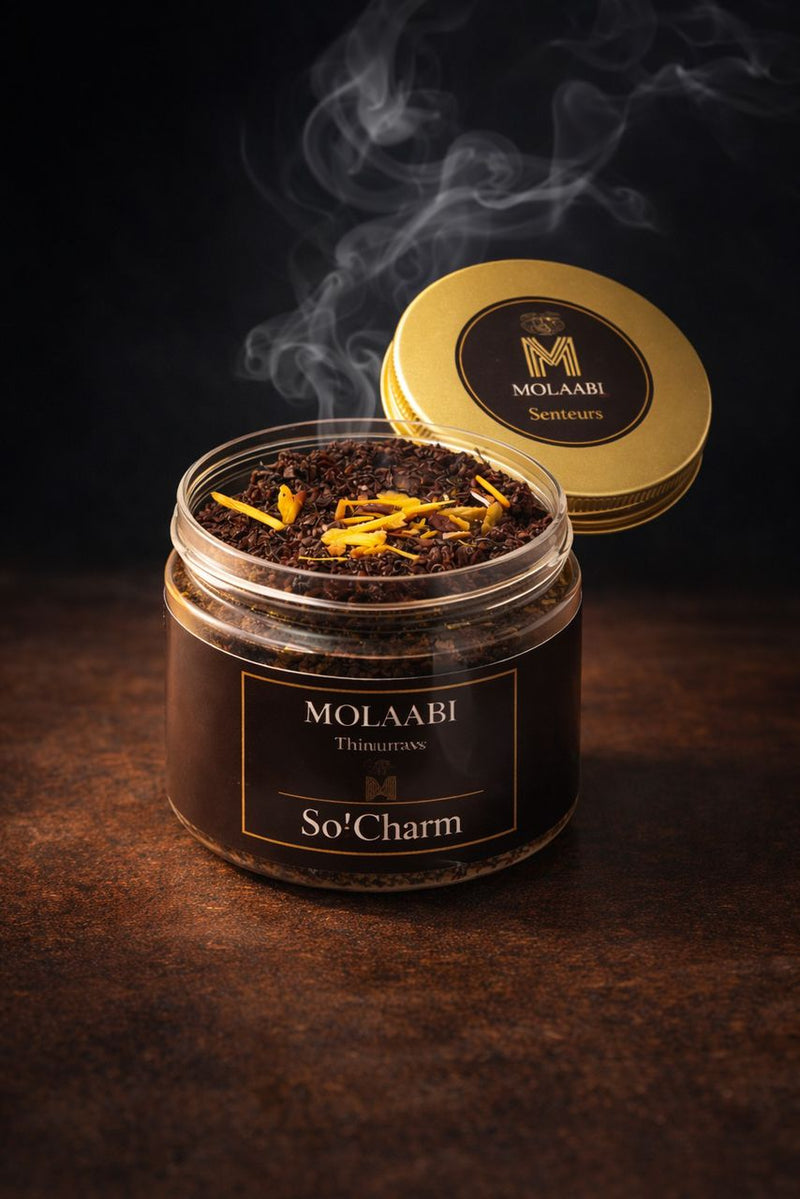 Gommage Thiouraye So'Charm Molaabi — Rituel beauté africain 
naturel Sénégal